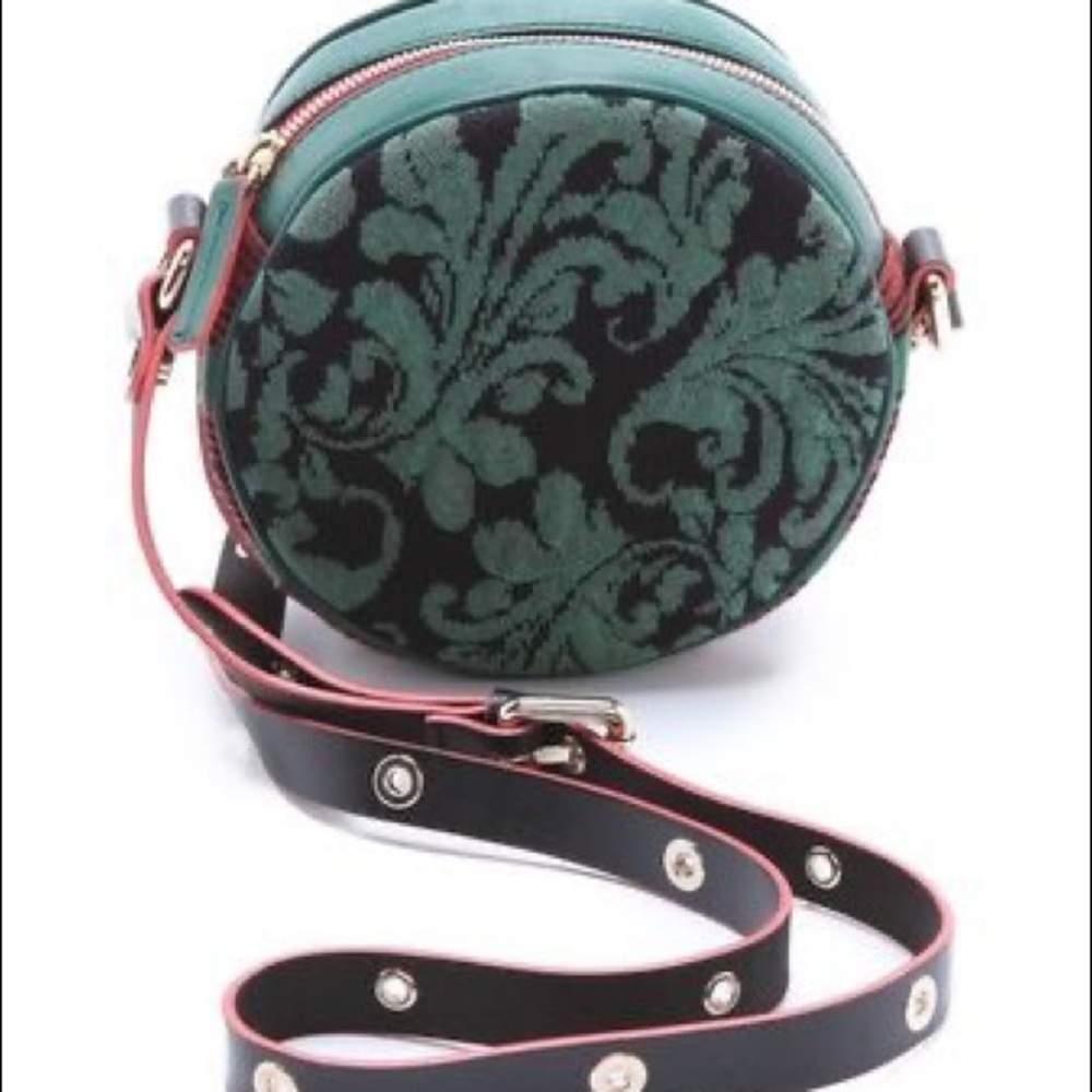 M Missoni Studded Crossbody Circle Bag